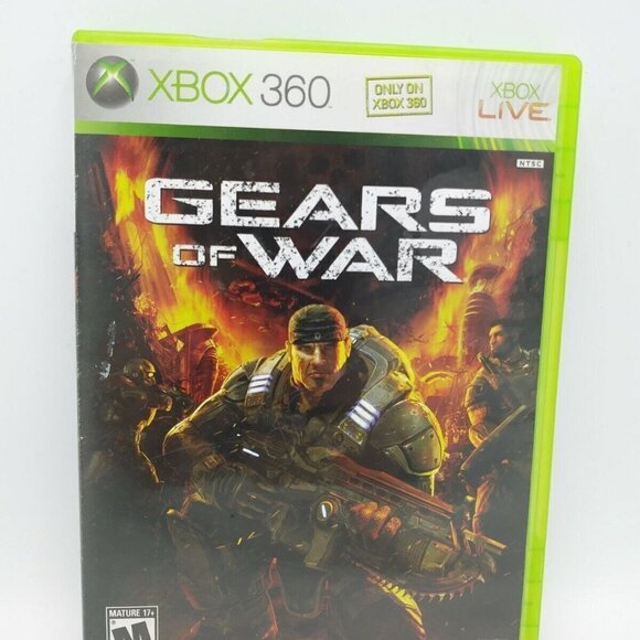 Gears of War 1 Microsoft Xbox 360 Complete & Tested Xbox Live 2006 - Picture 2 of 10